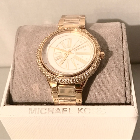 LAST 1 ⭐️ Authentic MK Taryn Crystal Watch - Picture 2 of 7